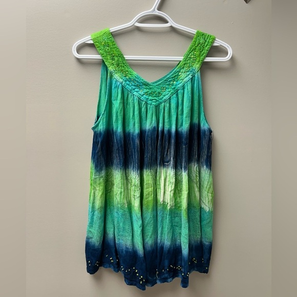 Charlie Paige Multi Colour Blouse Tank Top - Picture 1 of 5